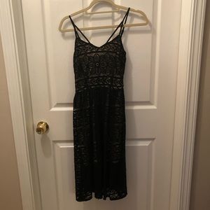 Lace Xhilaration Midi Dress